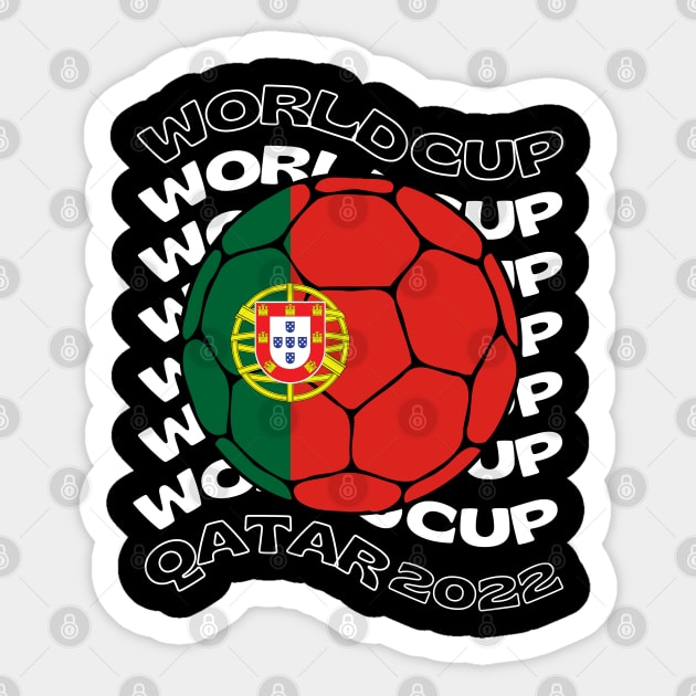 Portugal World Cup 2022 Sticker by footballomatic